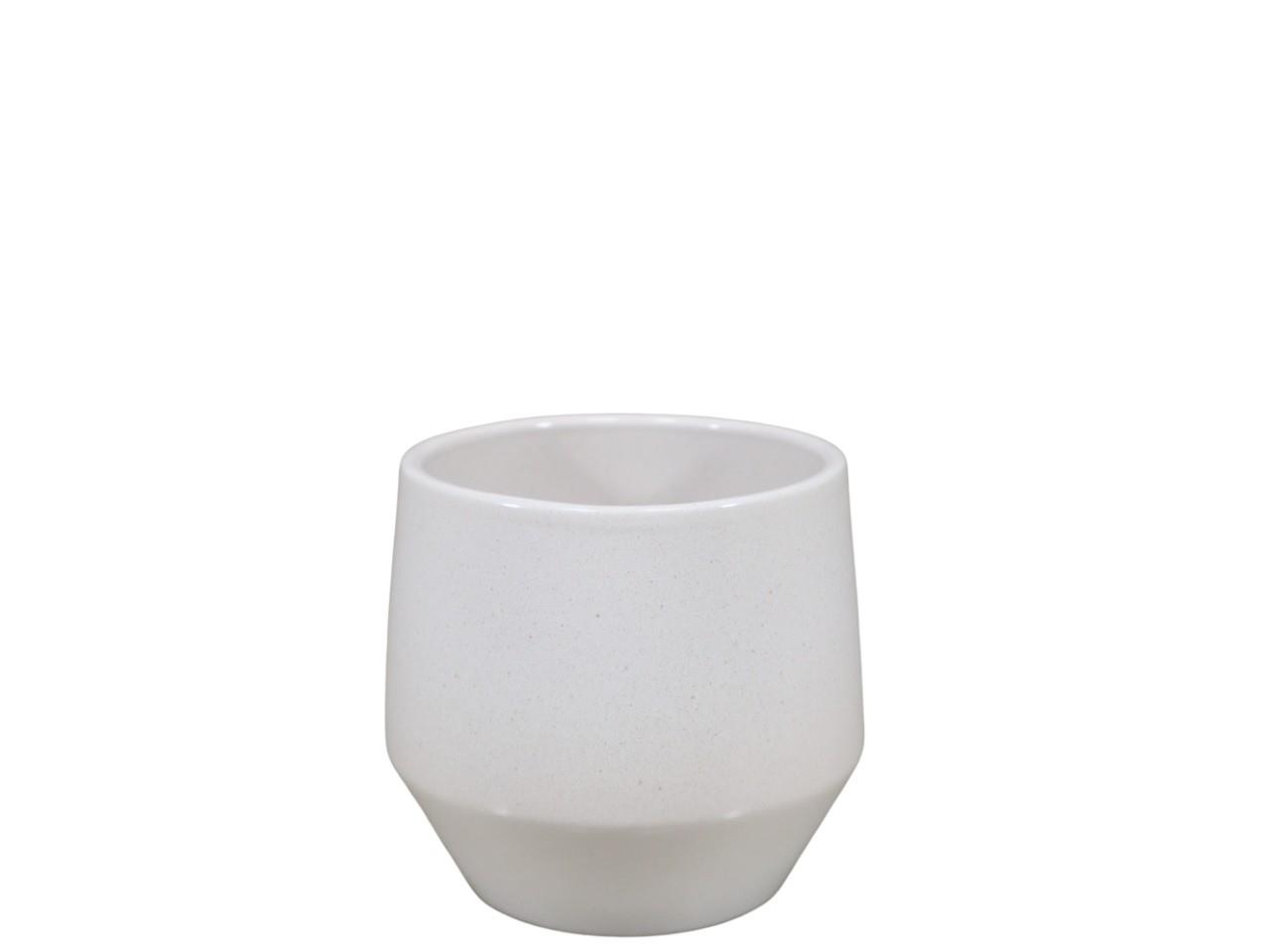 Übertopf Keramik creme-lasur D12cm