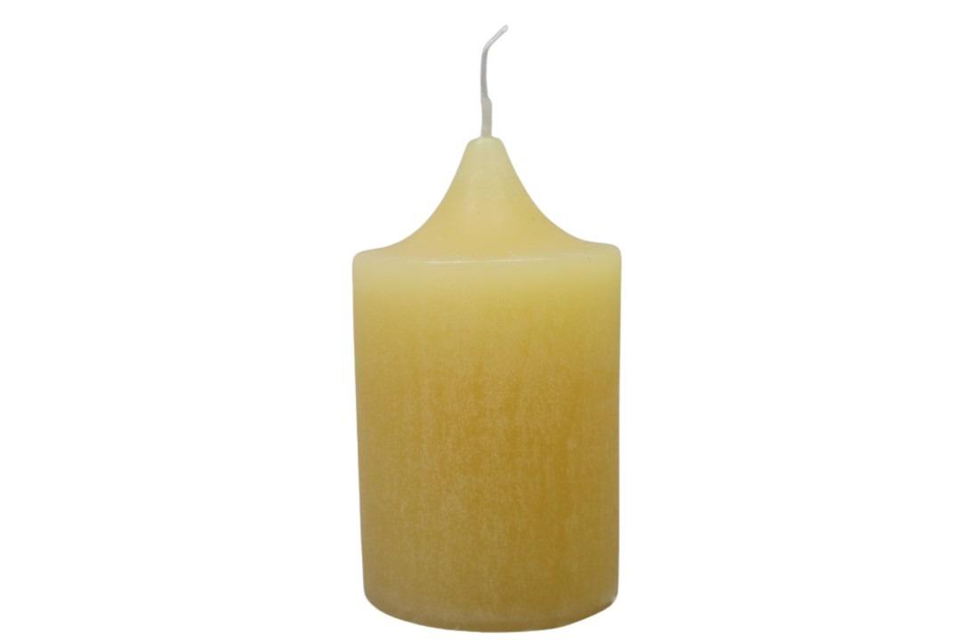 Kerze 25% Bienenwachsanteil 120/70mm gelb NETTO Kerze 25% Bienenwachsanteil 120/70mm gelb NETTO