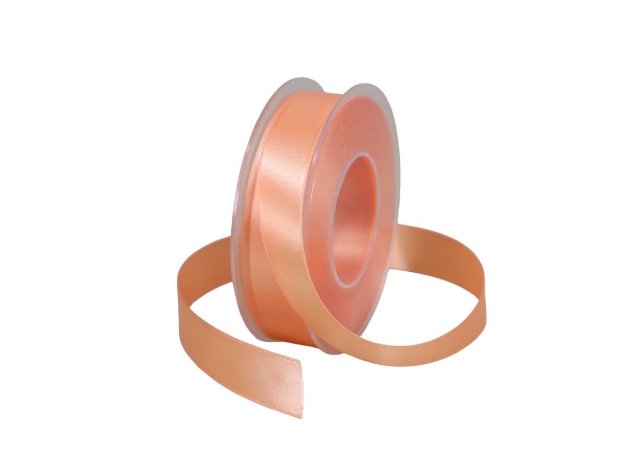 Satinband 25 mm 25 Meter apricot 280