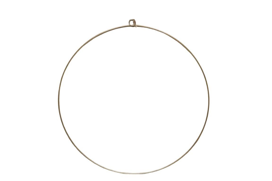 Metall Ring gold 50cm