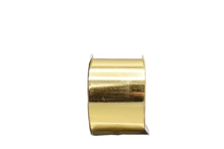Polyband glänzend 69mm gold Polyband glänzend 69mm gold