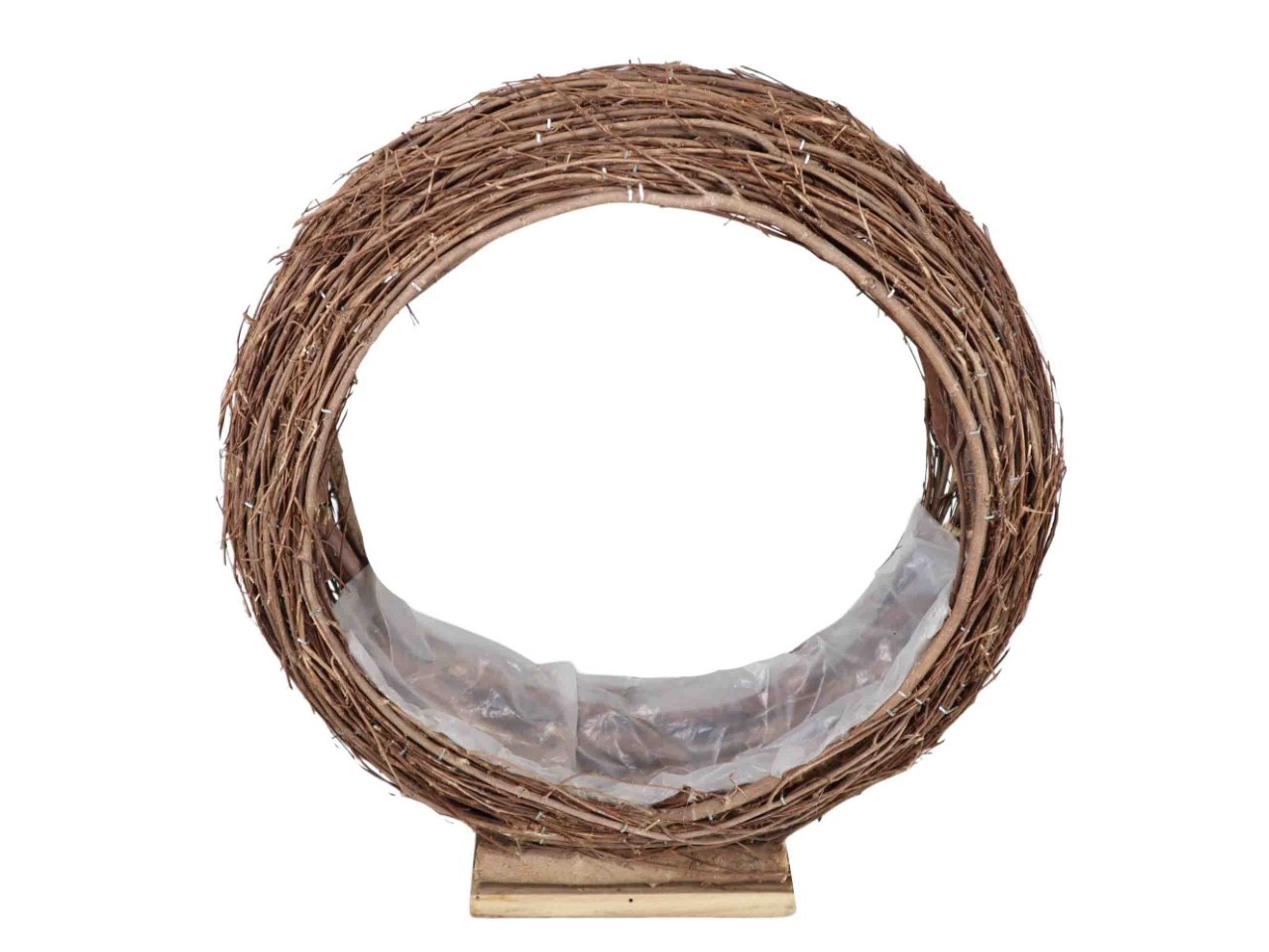 Ring z. Pflanzen stehend Weide natur D40cm