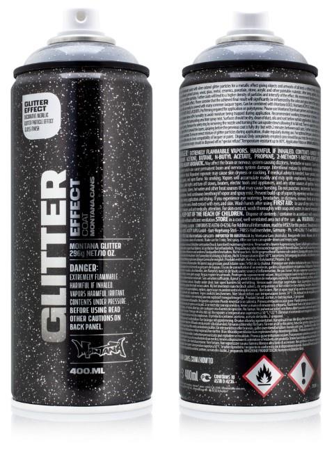 Spray 400 ml effect EGC Glitter silver