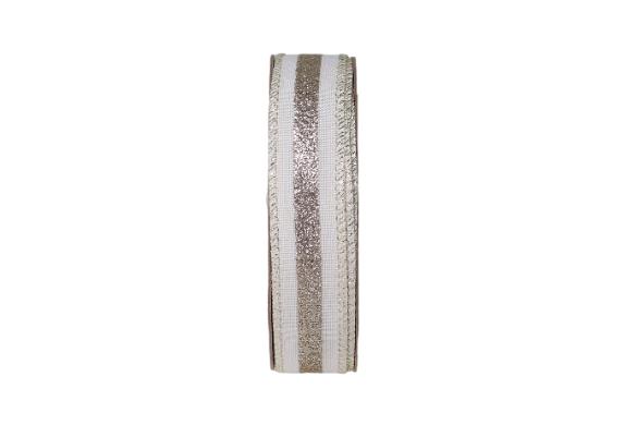 Band Tara 25 mm 15 Meter creme 420