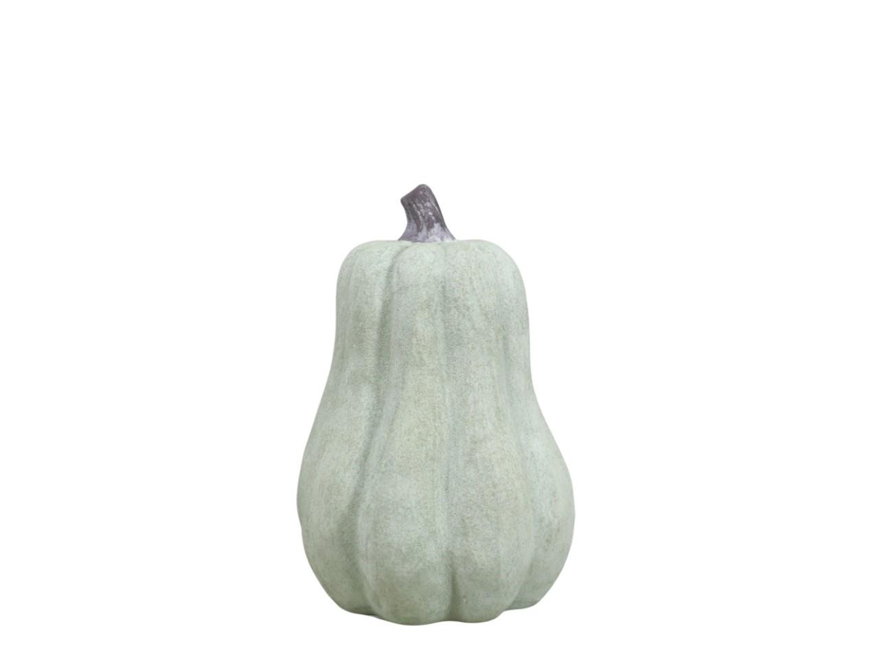 Kürbis Keramik grün D15xH22,5cm