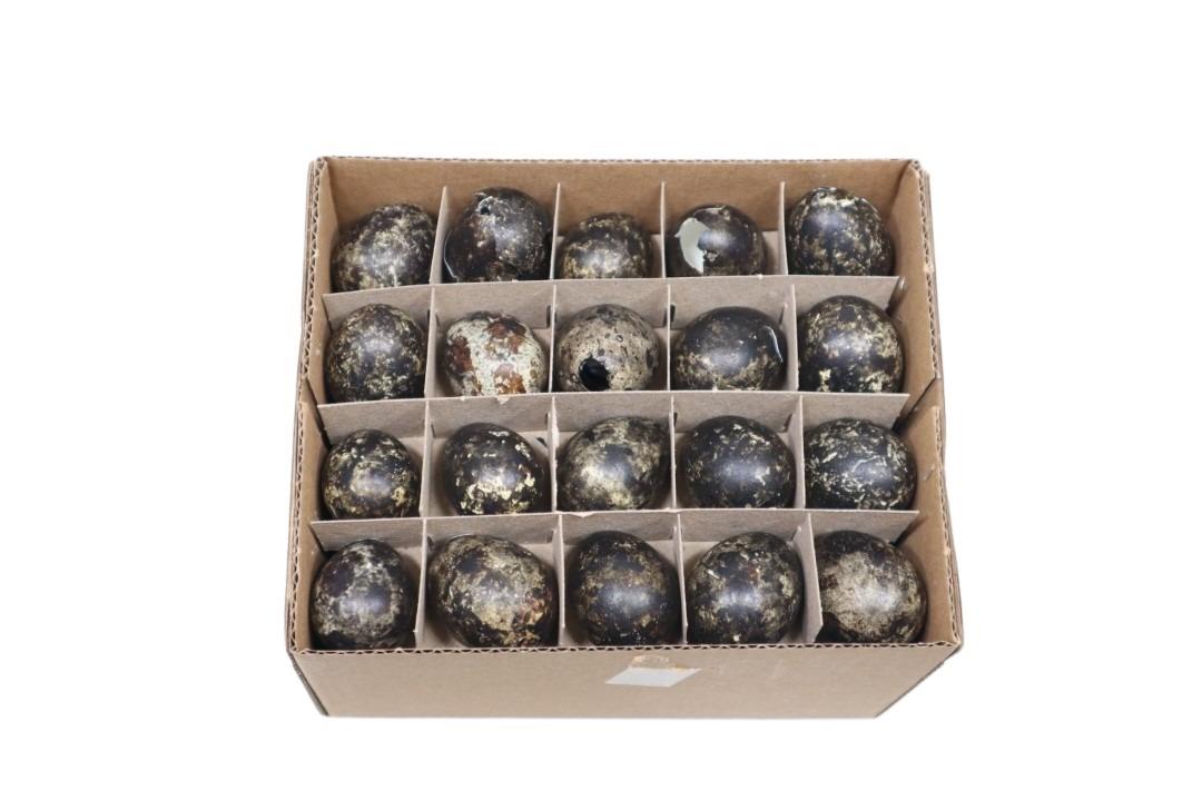 Wachtelei schwarz = Art. 23556