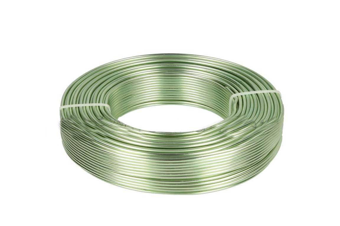 Aluminium-Draht 2,0 60m/500 gr. mintgrün NETTO Aluminium-Draht 2,0 60m/500 gr. mintgrün NETTO