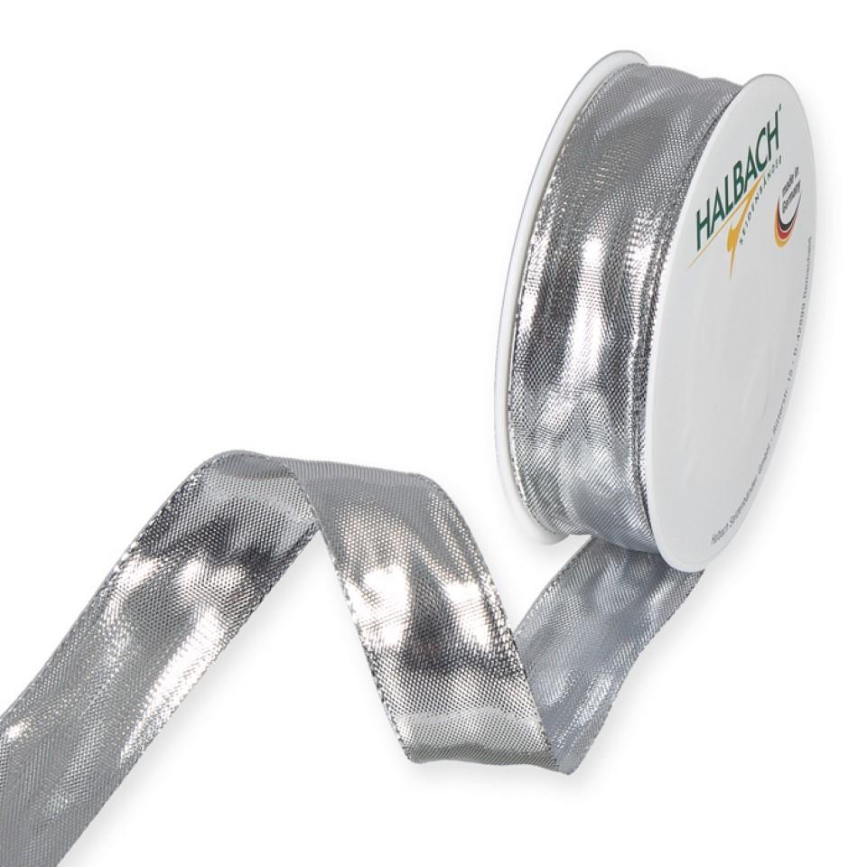 Band Lame 25 mm 25 Meter silber Band Lame 25 mm 25 Meter silber