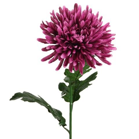 Chrysantheme purple Seide L70 cm