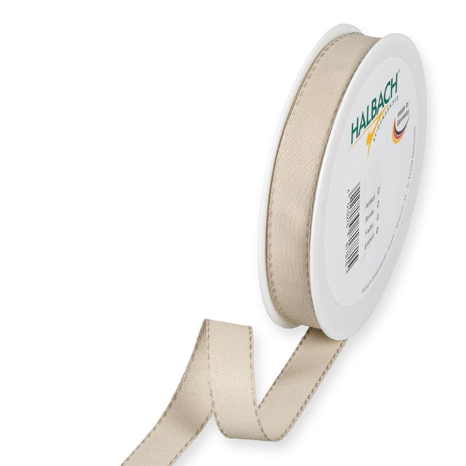 Dekorationsband 15 mm 20 Meter linen 71 Dekorationsband 15 mm 20 Meter linen 71