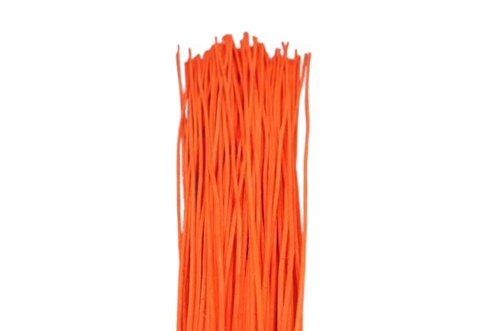 Peddigrohr/Midollino 125gr. hellorange07 M