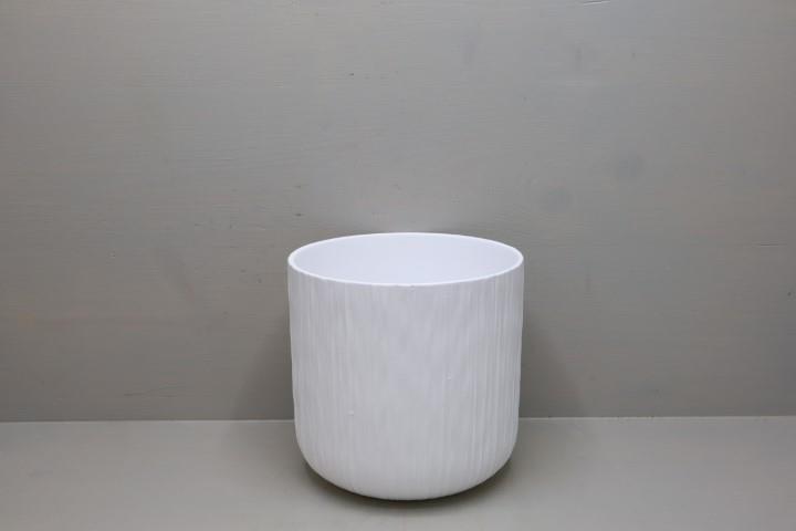 Keramiktopf GEN weiß 15x15cm