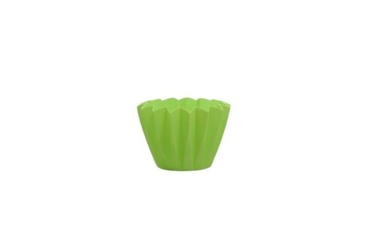 Topf ADONIS Plastik apfelgrün D11cm Topf ADONIS Plastik apfelgrün D11cm