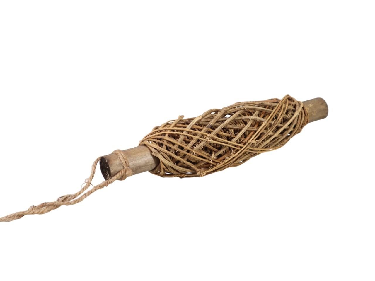 Hänger Garnrolle aus Holz/Rattan natur L30cm Hänger Garnrolle aus Holz/Rattan natur L30cm