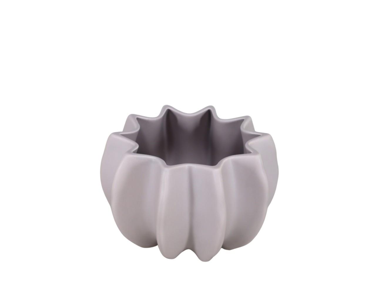 Übertopf Lineart taupe matt Keramik D19,5x13cm