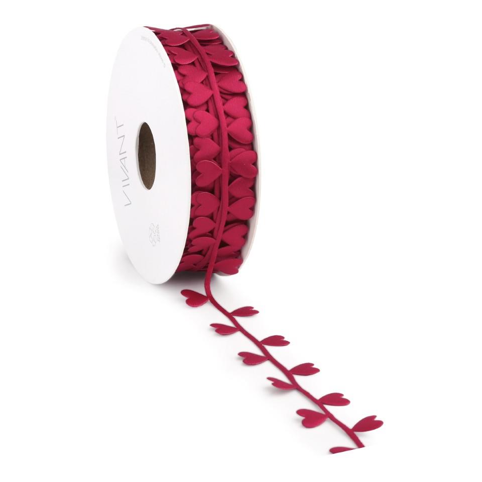 Band Lovely 25 mm 15 Meter rot 20