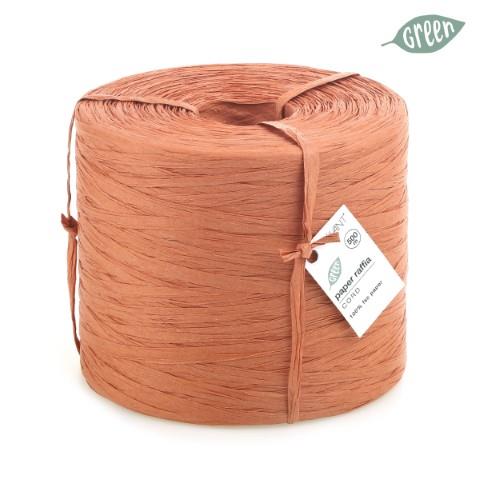 Paper Raffia 5 mm 500 Meter orange 23 Paper Raffia 5 mm 500 Meter orange 23