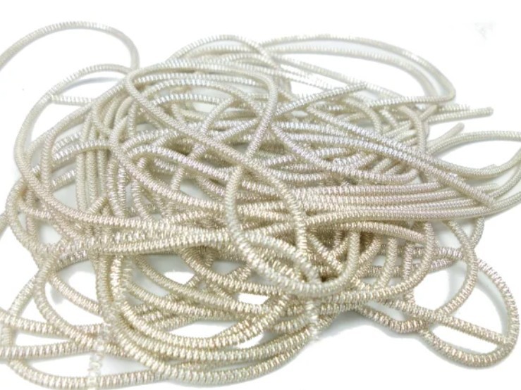 Bouillondraht 100 gr. silber jumbo NETTO