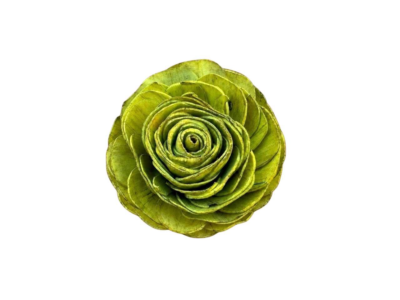 Rose Sola am Draht D8cm kiwigrün