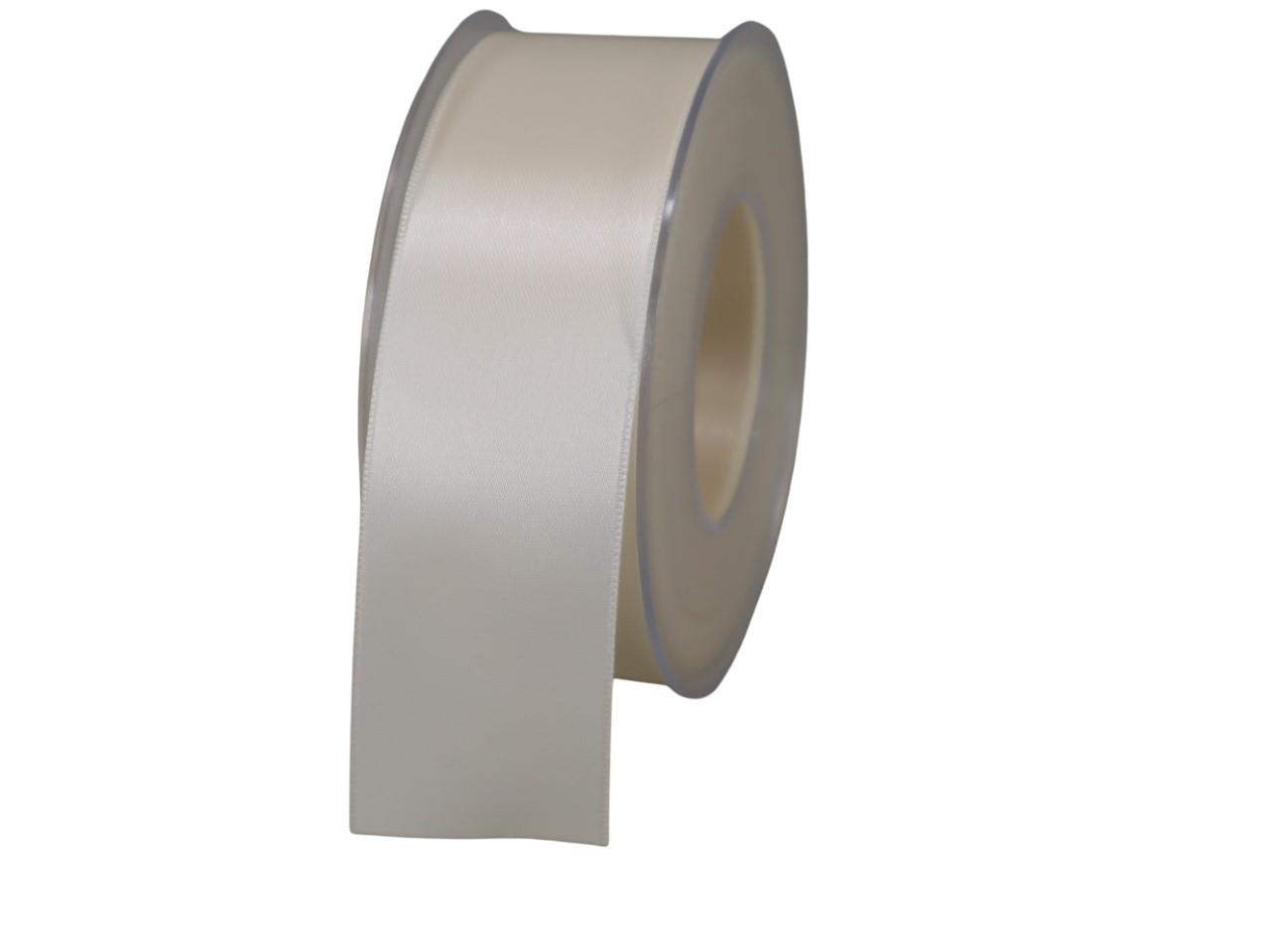 Satinband 40 mm 25 Meter creme 420