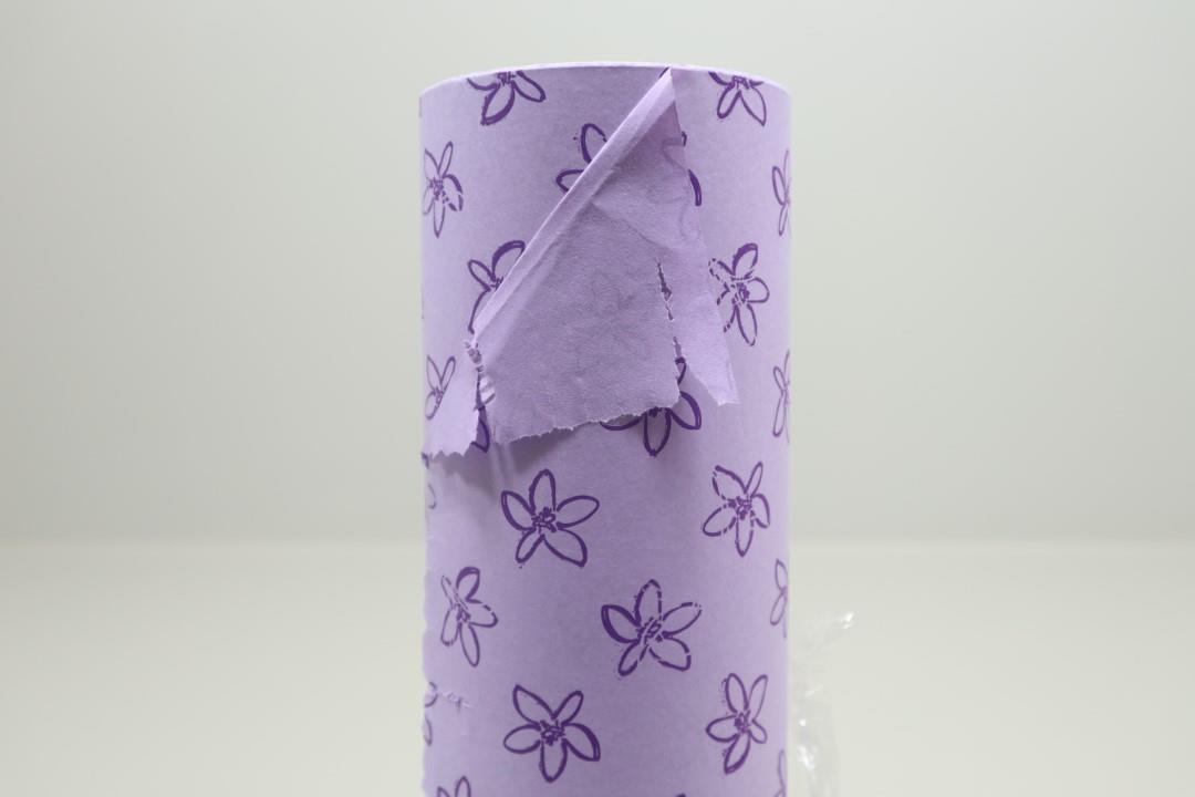 Manschettenpapier 25cm Petit Fleur lavendel NETTO