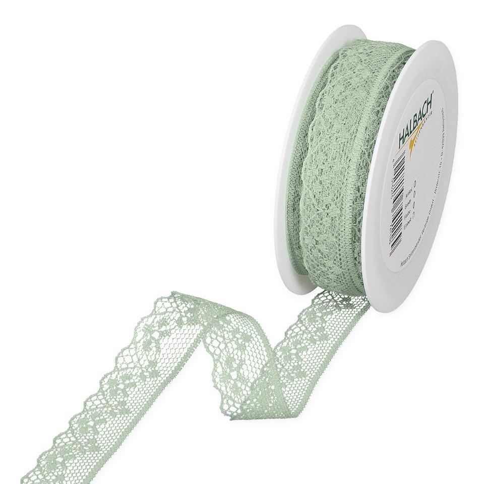Spitzenband 18 mm 18 Meter light mint 127