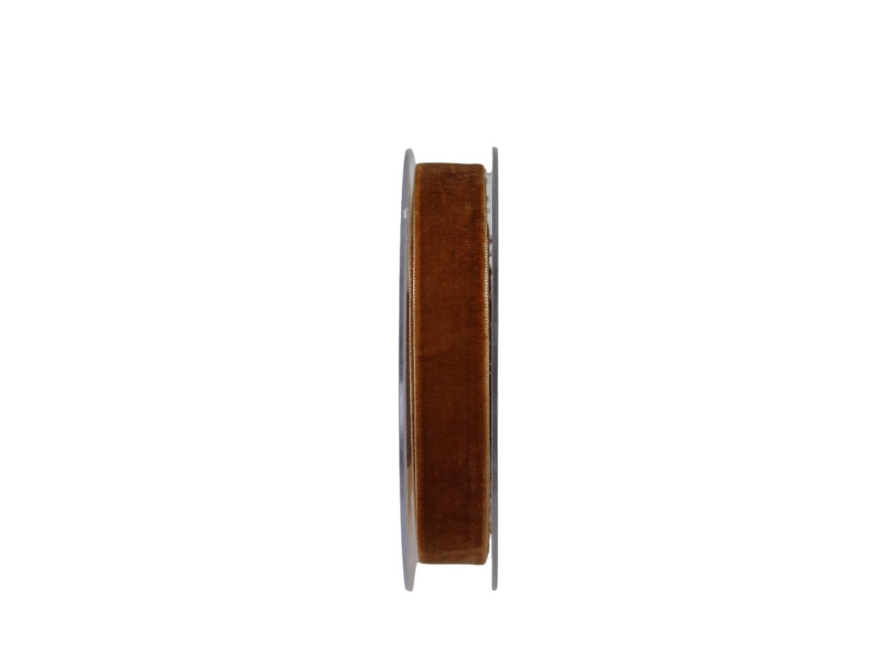 Band Velvet 20 mm 10 Meter hellbraun 425 Band Velvet 20 mm 10 Meter hellbraun 425