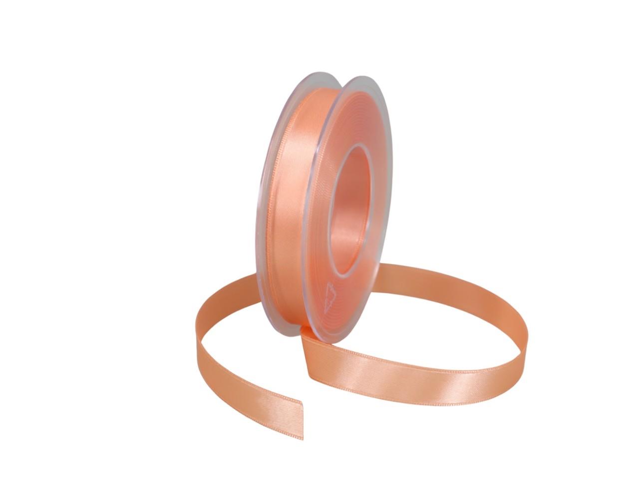 Satinband 15 mm 25 Meter apricot 280