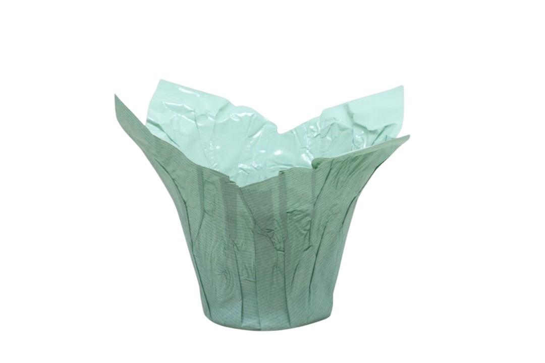 Deco Wraps wasserfest salbei D13xH12cm