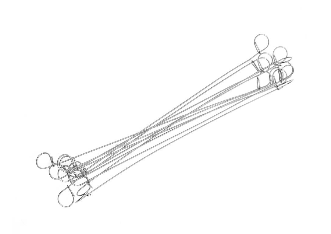 Twistdraht 1mm verzinkt Länge 200mm Btl. 100 Stück NETTO