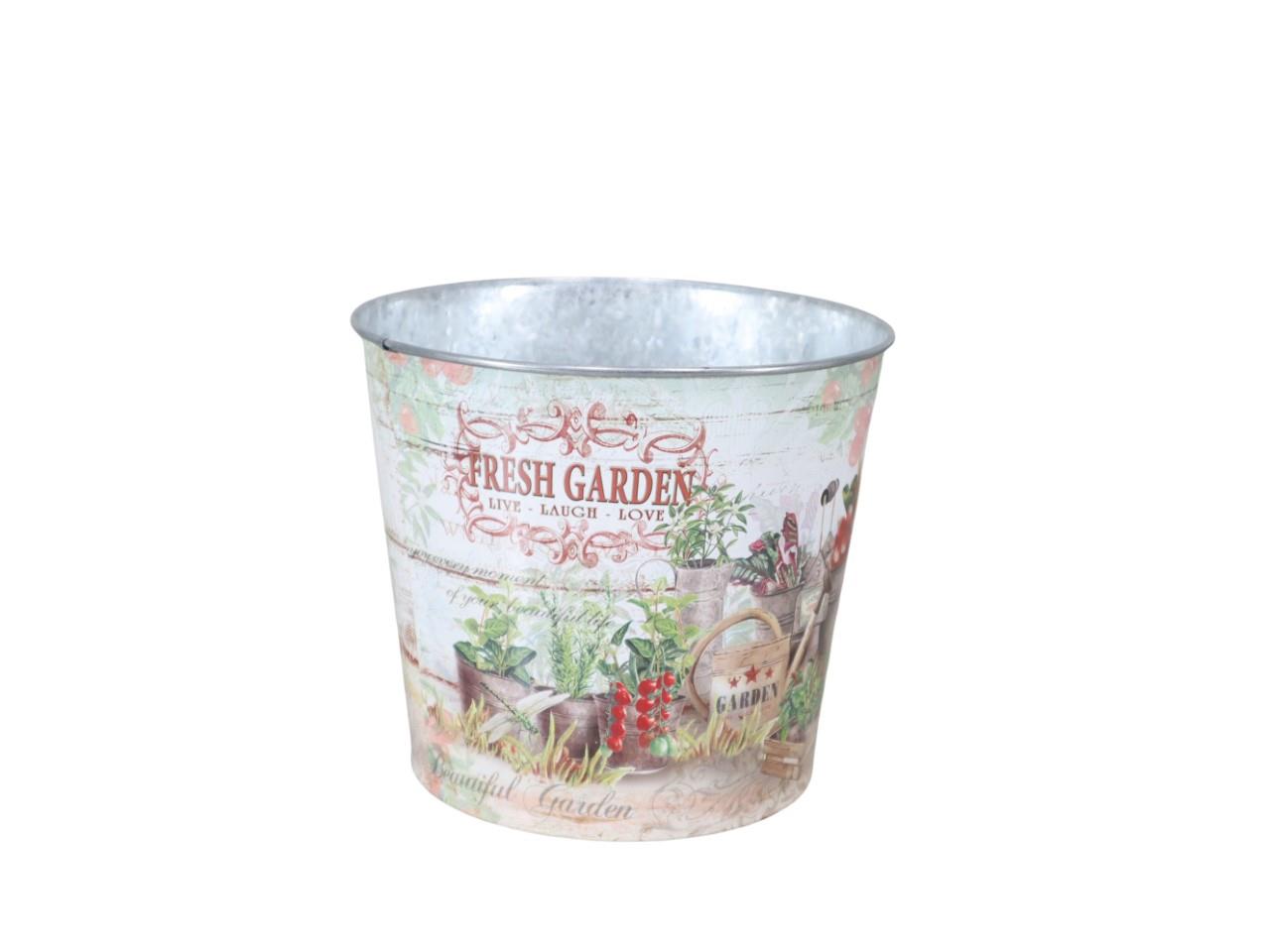 Übertopf Fresh Garden Metall D17,5cm