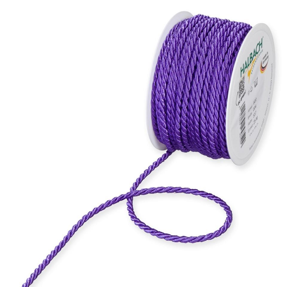 Kordel 6mm lila 537 Kordel 6mm lila 537