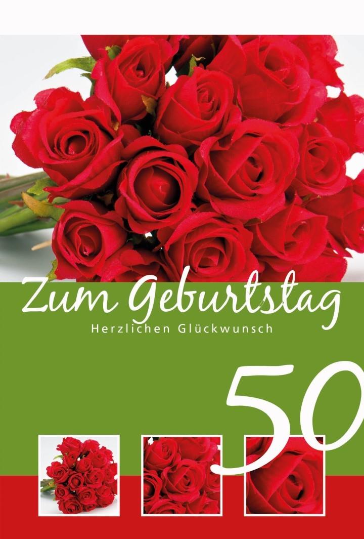 Glückwunschkarten Zum 50. Geburtstag 11,5x17 cm Glückwunschkarten Zum 50. Geburtstag 11,5x17 cm