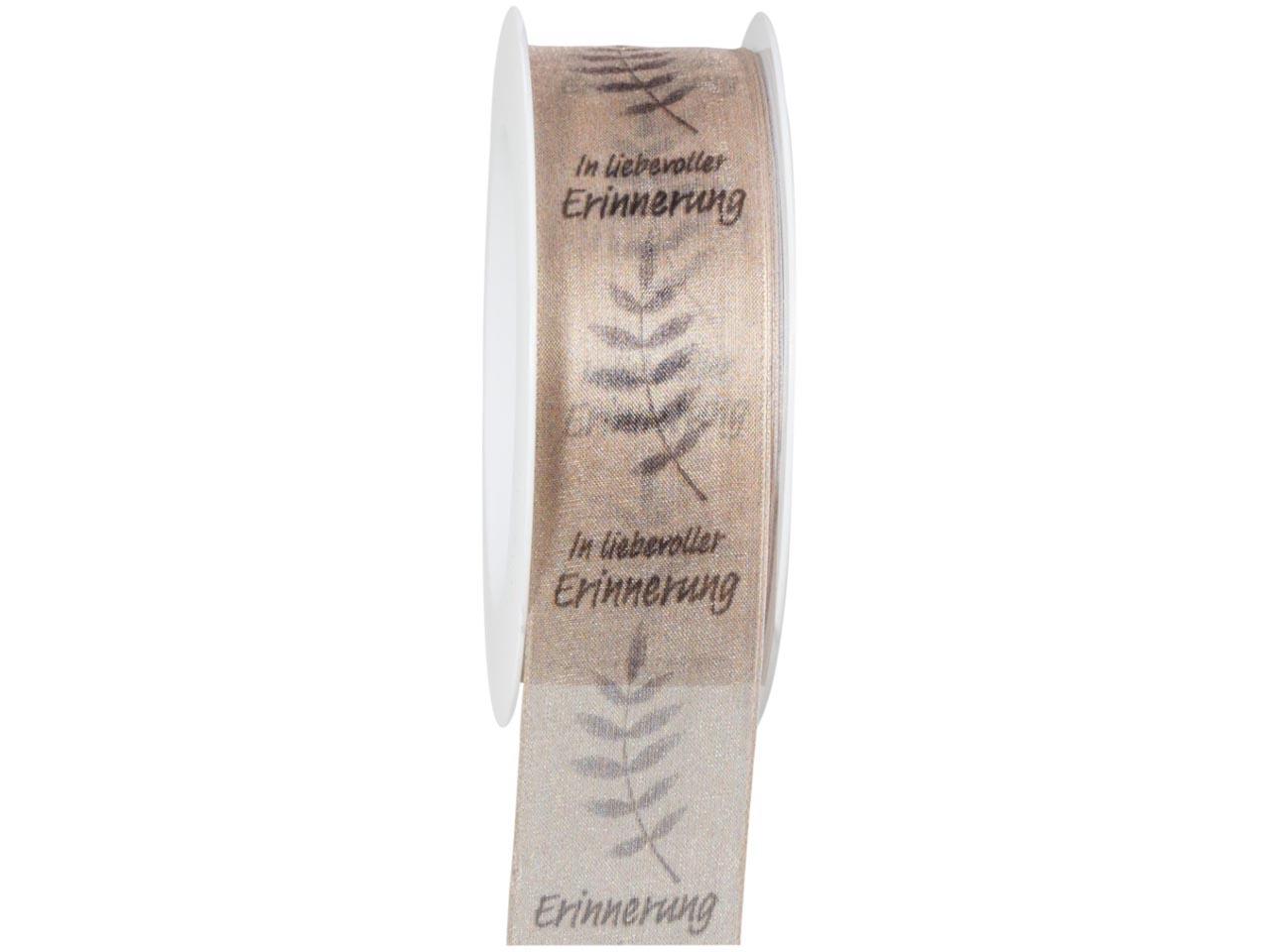 Band Die Erinnerung 40 mm 15 Meter natur 02