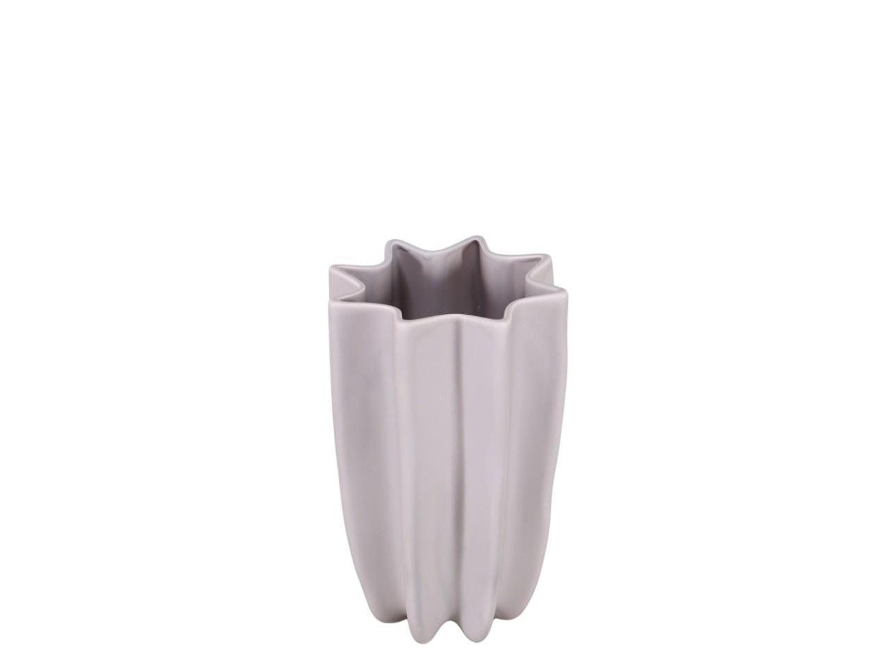 Vase Lineart taupe matt Keramik D14,5xH25cm