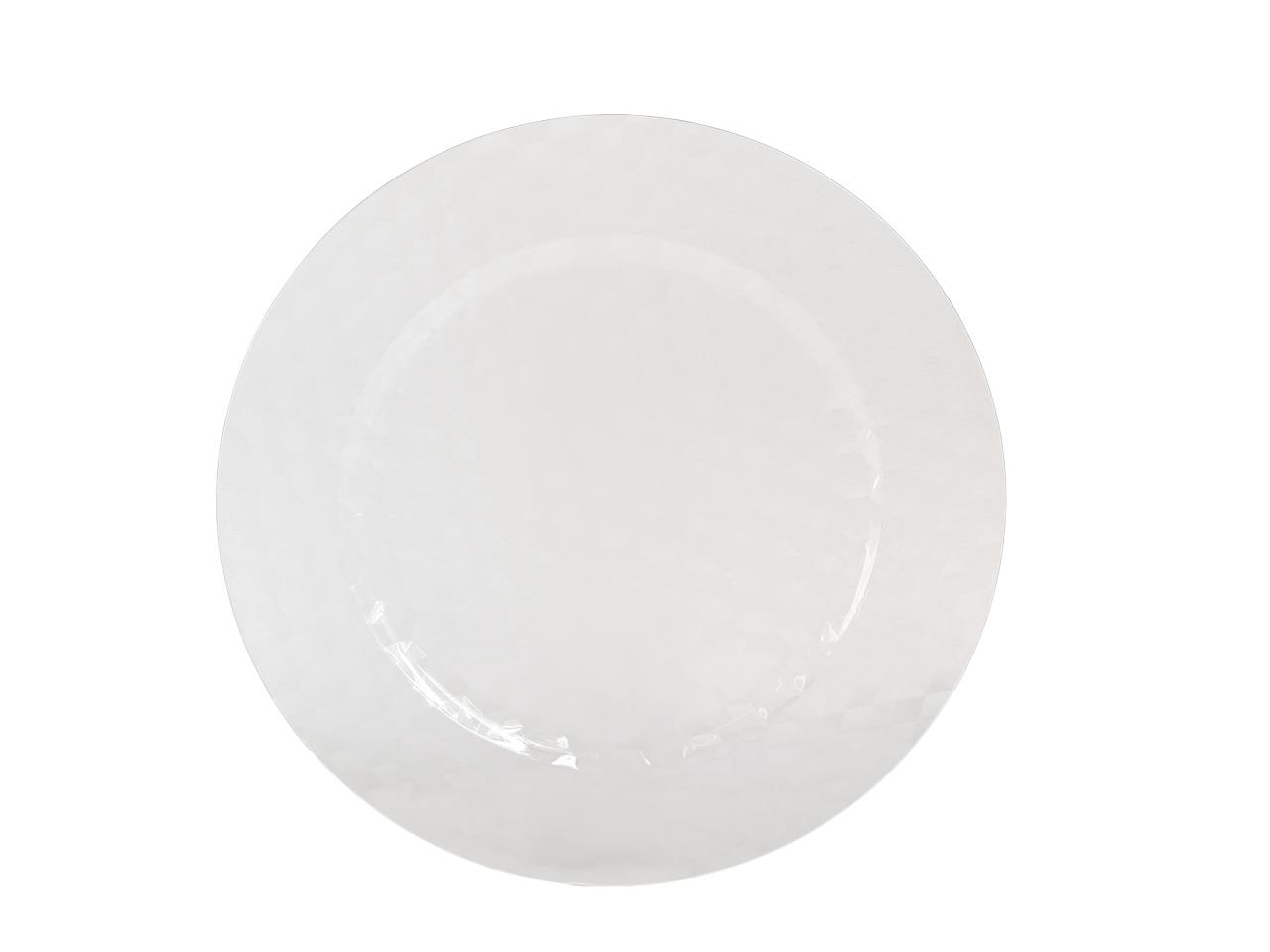 Teller KARA Kunststoff klar D33cm Teller KARA Kunststoff klar D33cm
