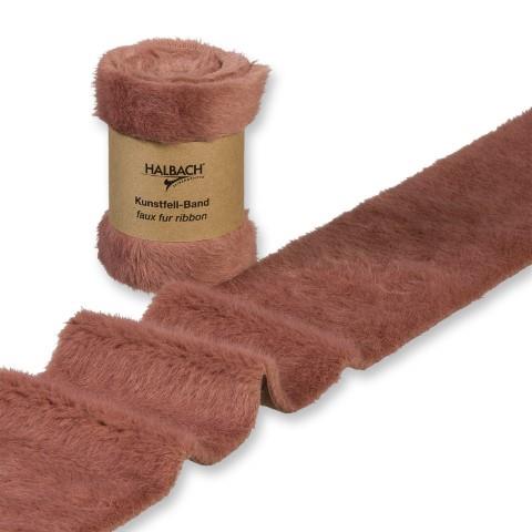 Kunstfell-Band 10x90 cm dusky rose 125 Kunstfell-Band 10x90 cm dusky rose 125
