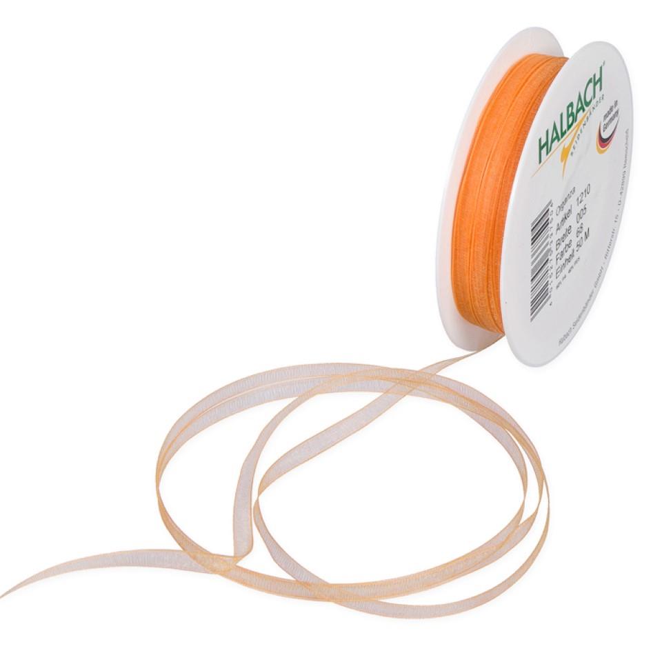 Organza 5mm o.Dr. orange68