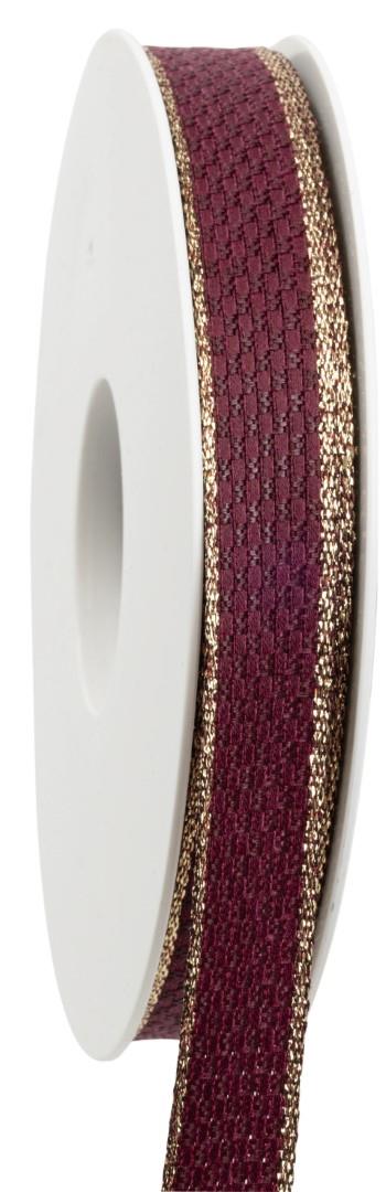 Band Mosaik 15 mm 15 Meter kardinal 26 Band Mosaik 15 mm 15 Meter kardinal 26