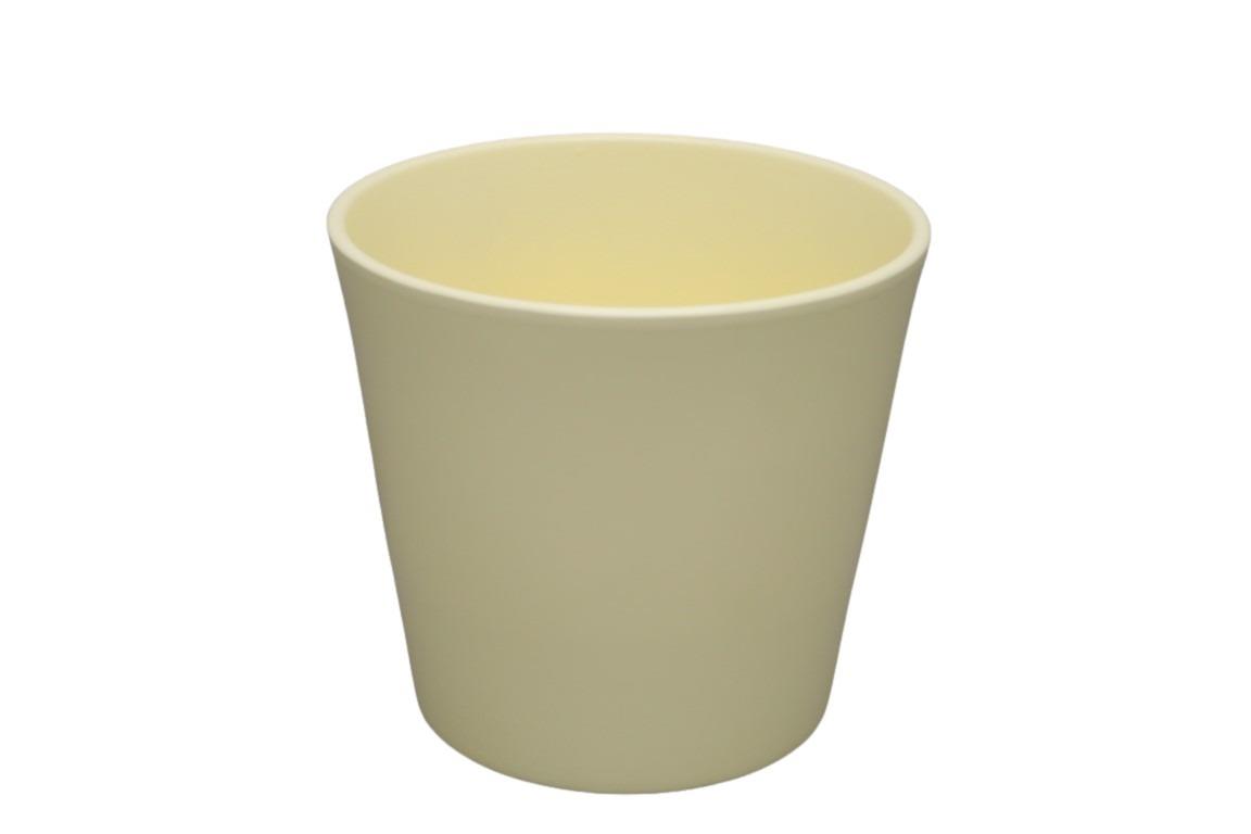 Keramikübertopf Serie 440 12cm vanille