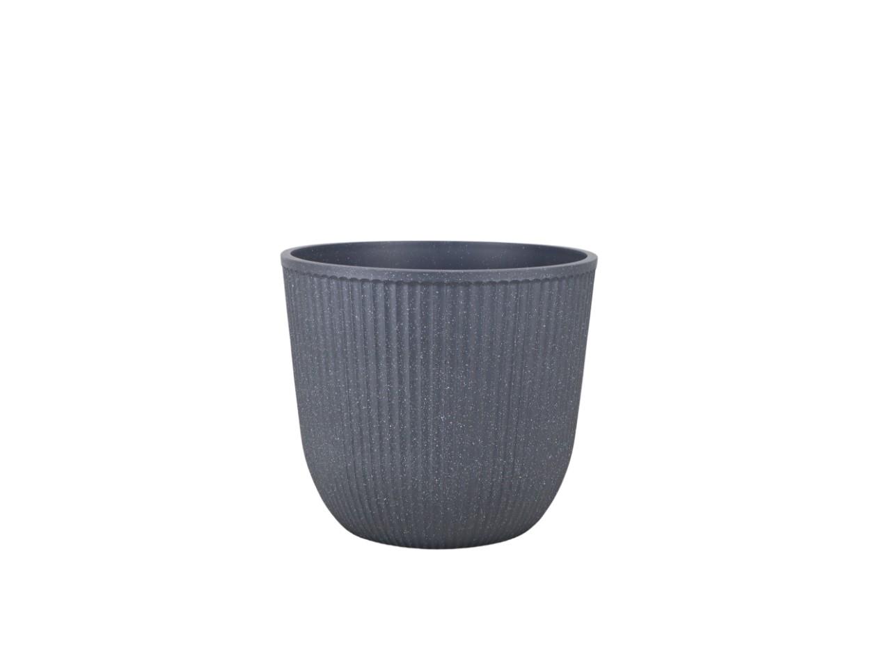 Pflanztopf Kunststoff anthrazit D35,5xH31cm