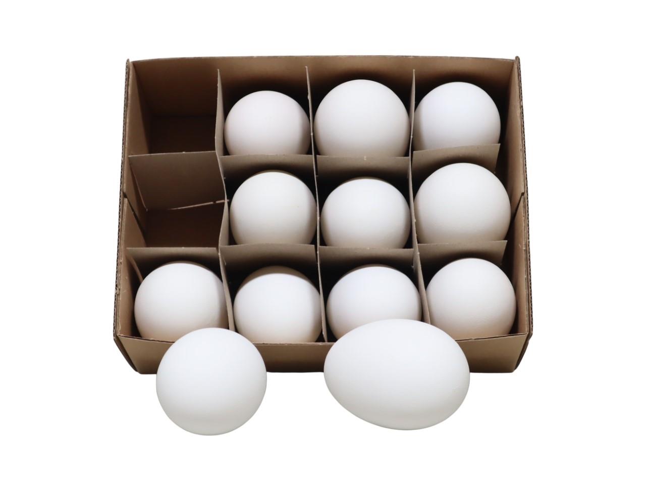 Gänseei natur/weiß