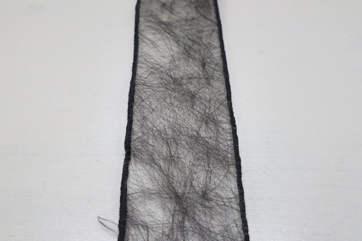 Vliesband wetterfest  schwarz 60 mm, 16