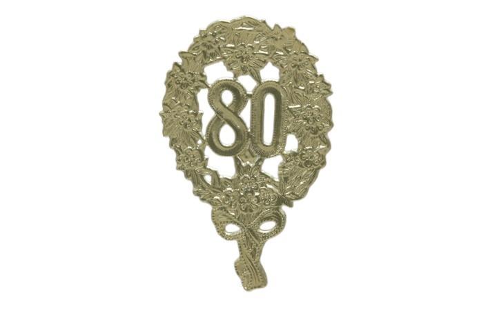 Jubiläumszahlen 80