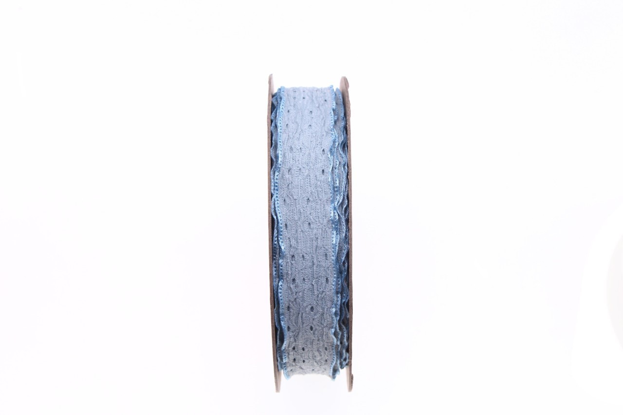 Band Alice 20 mm 15 Meter blau-grau 750