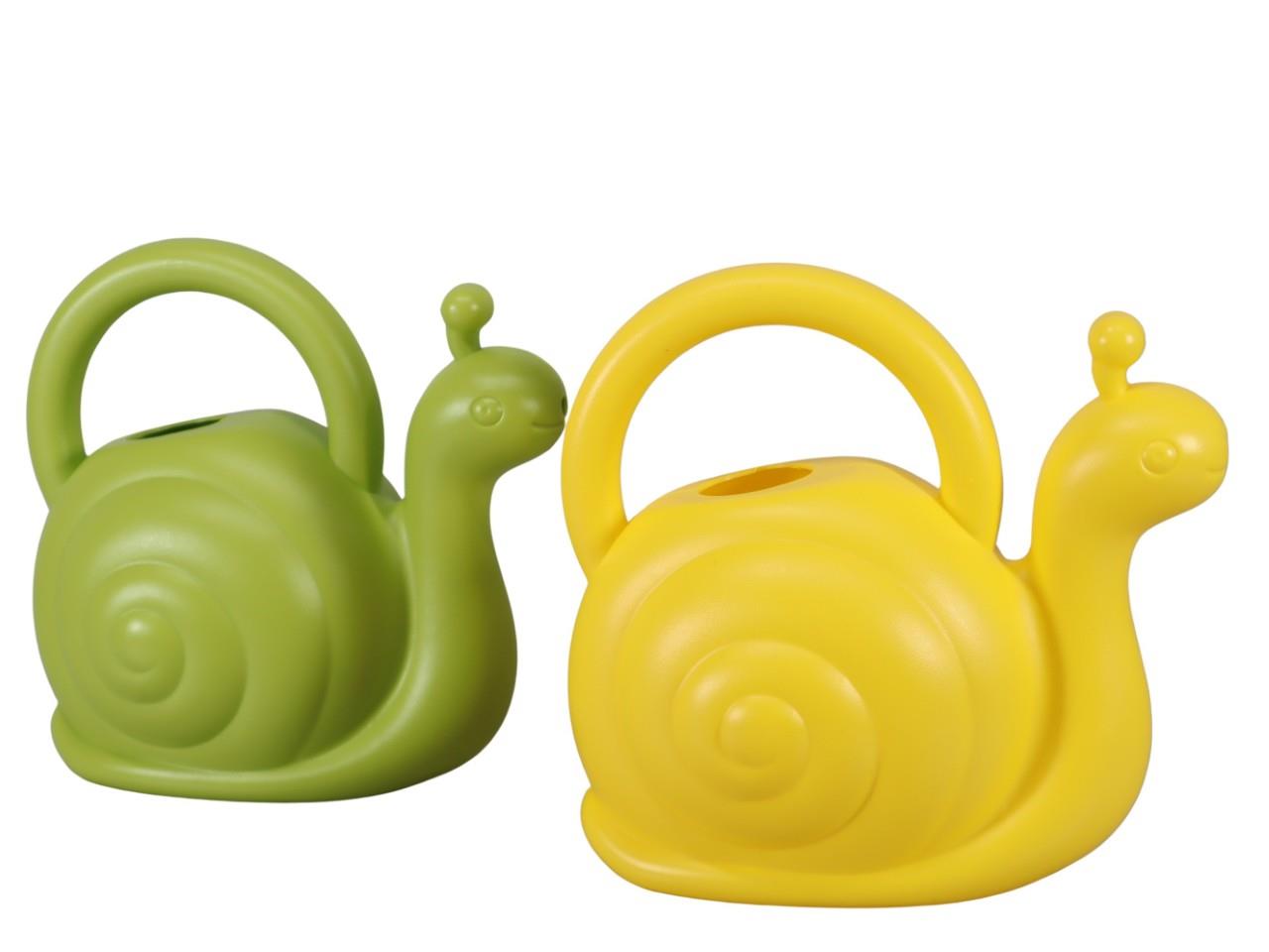 Gießkanne Schnecke Kunststoff gelb-grün 1,5LL23xH20cm