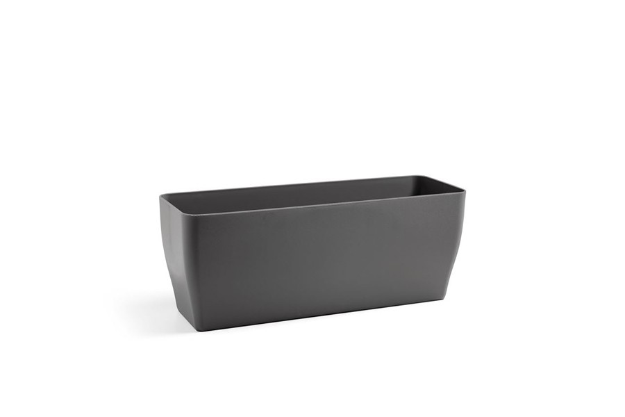 Pflanzkasten Living L26cm anthrazit matt