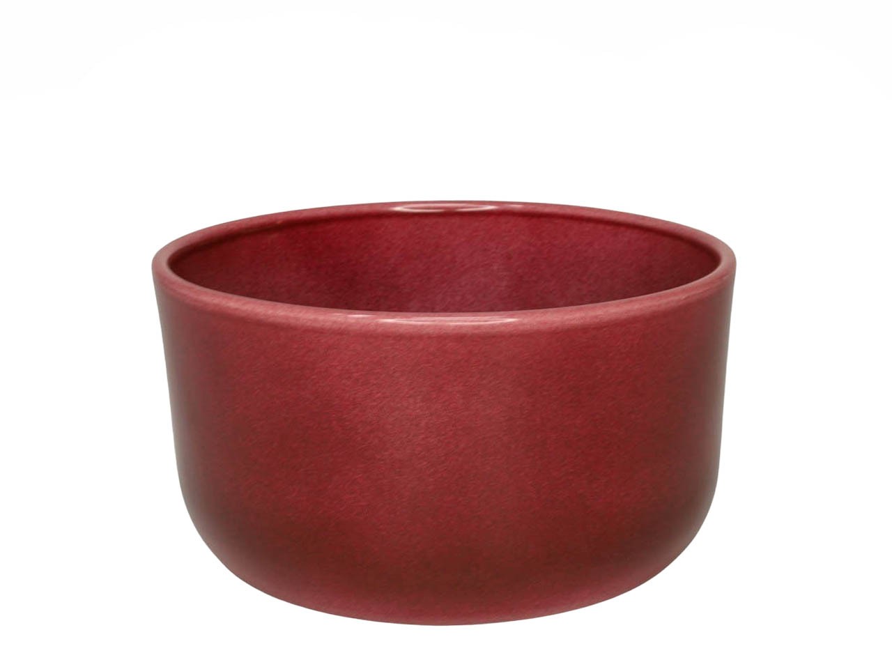Keramikschale rund bordeaux-lasur D21cm