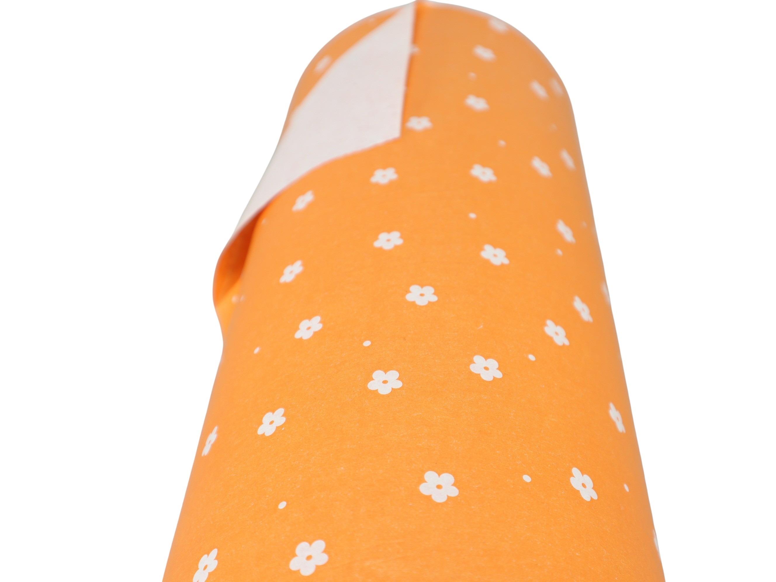Blumenseide 75cm 9kg, Petite fleur orange NETTO