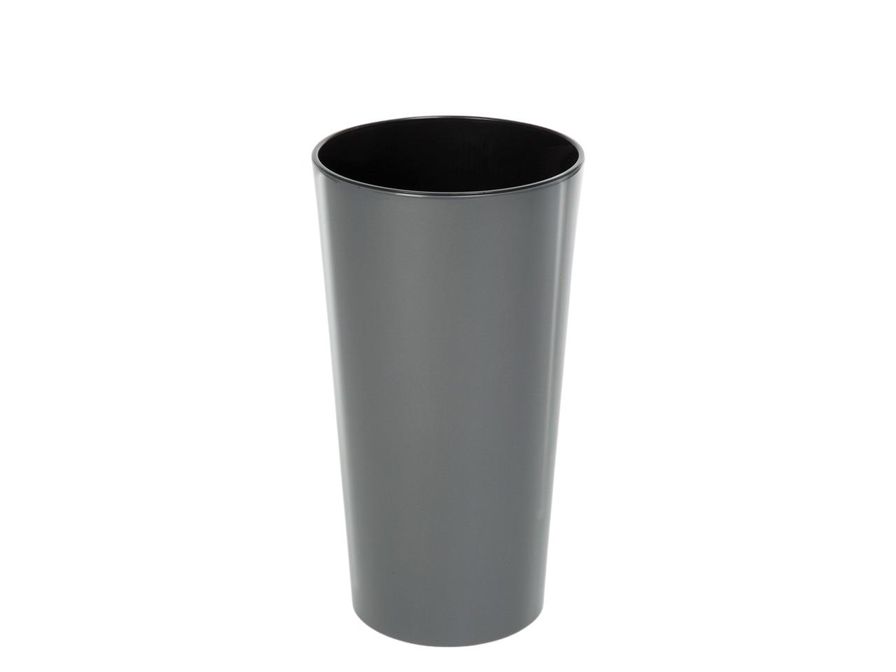 Gebrauchsvase Lilia H36 D19,5cm anthrazit 535-82
